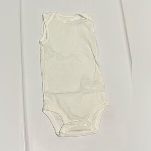 Plain White Baby Onesie